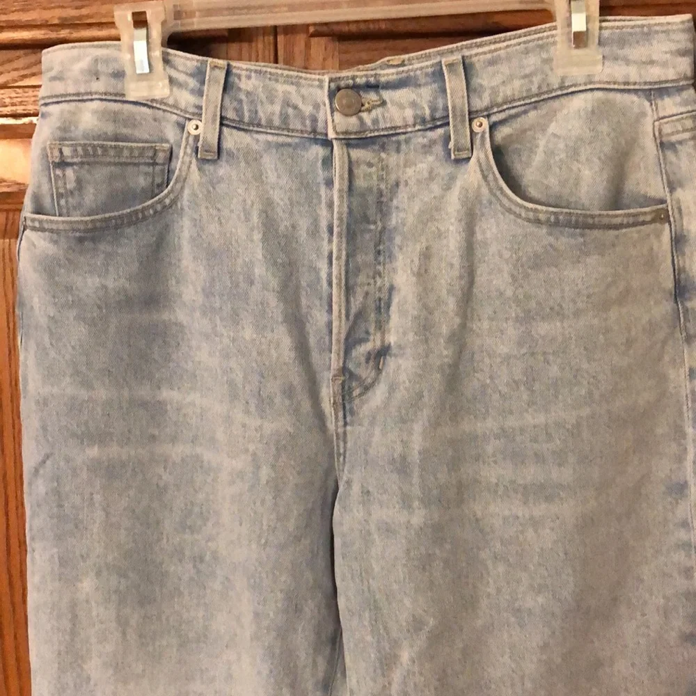 Veronica Beard Blake Classic Straight High Rise Glacier Blue Wash Jeans - Picture 6 of 15